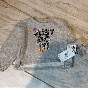 Nike Heather Gray Sweatshirt Baby 24m NWT